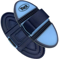 Produktbild von Flexi York Axel Pferdestriegel aus Gummi Blau