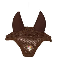Produktbild von Fliegenhaube Kentucky Horsewear Wellington für Ponys in Braun