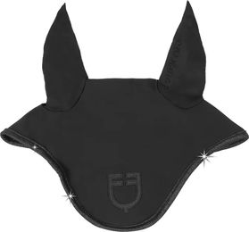 Produktbild von Fliegenhaube kurz Equestro Universe Schwarz für Vollblut/VB