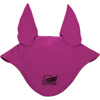 Produktbild von Fliegenhaube Supreme für Pferde in Lila und Rosa