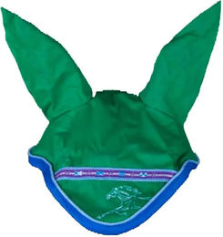 Fliegenhaube Zaldi Equestrian Team aus Baumwolle für Ponys – Bild 1 von 1