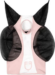 Produktbild von Fliegenmaske aus Netz für Pferde Equestro Rosa Größe L