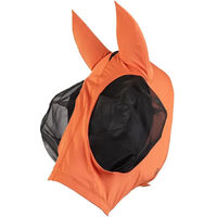 Produktbild von Fliegenmaske BR Equitation aus Lycra für Vollblut in Orange