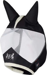 Produktbild von Fliegenmaske für Pferde B Vertigo Delux Schwarz aus Fleece