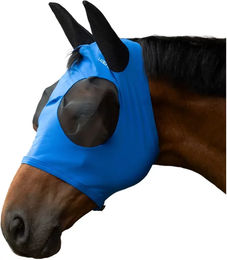 Fliegenmaske Lauria Garrelli Amalfi Blau für Ponys – Bild 1 von 1