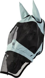 Produktbild von Fliegenmaske mit Ohren für Pferde BR Equitation aus Lycra Blau