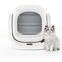 Produktbild von Flieks Intelligente Automatische Katzentoilette Selbstreinigend mit App-Steuerung und Aromabox in Weiß