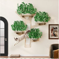 Produktbild von Flieks Wand-Kratzbaum in Baumform aus Kiefernholz für Katzen 155x210cm
