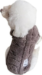 FLOCKI Pets Hundepullover Strickpullover aus Polyester für Hunde in Braun – Bild 1 von 5