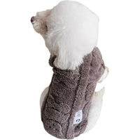 Produktbild von FLOCKI Pets Hundepullover Strickpullover aus Polyester für Hunde in Braun