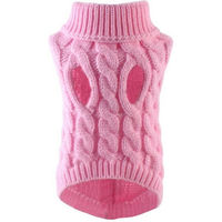Produktbild von FLOCKI Pets Hundepullover Strickpullover für Hunde in Rosa und Pink