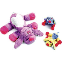 Produktbild von FLOCKI Pets Quietschspielzeug Flocki aus Stoff für Welpen in Lila 21 cm - 21 cm