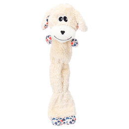 Floreo Flamingo Plüschspielzeug für Hunde in Beige 19 x 10 x 51 cm – Bild 1 von 1