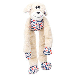 Floreo Flamingo Plüschspielzeug für Hunde in Beige 20 x 9,5 x 44 cm – Bild 1 von 1