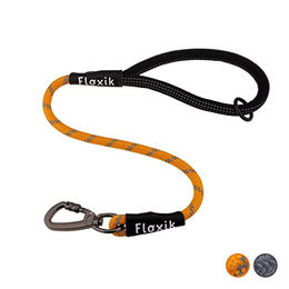 Floxik Kurzführer für Hunde orange aus Kletterseilmaterial Größe M – Bild 1 von 5