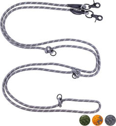 Floxik Premium Führleine für Hunde grau wasserabweisend 300cm - 3 m – Bild 1 von 6