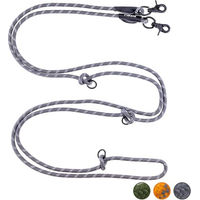 Produktbild von Floxik Premium Führleine für Hunde grau wasserabweisend 300cm - 3 m