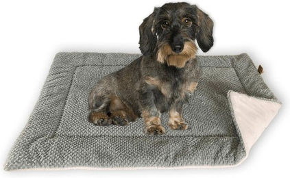 FLUFFINO Hundedecke aus Polyester in Grau Größe S - 1 Stk. – Bild 1 von 13