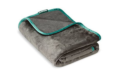 FLUFFINO Hundedecke Wendedecke Kuscheldecke Grau 150x100 cm - 1 Stk. – Bild 1 von 13