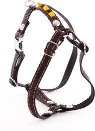 Produktbild von Fluoreszierendes Hundegeschirr Martin Sellier aus Nylon in Orange Schwarz 10/30-40 cm