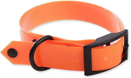 Produktbild von Fluoreszierendes Hundehalsband für die Jagd von Martin Sellier aus Biothane in Orange 25/55 cm