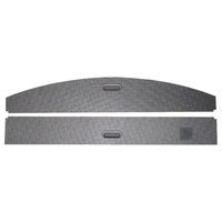 Produktbild von Fluval Abdeckklappen für Fluval Vicenza 180 Schwarz für Aquarien