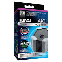 Fluval Air 101 Durchlüfterpumpe für Fischaquarien bis 190 Liter aus Kunststoff in Schwarz-Grau – Bild 1 von 4