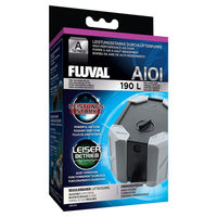 Produktbild von Fluval Air 101 Durchlüfterpumpe für Fischaquarien bis 190 Liter aus Kunststoff in Schwarz-Grau