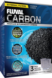 Fluval Aktivkohle Filtermedien für Fische 3 x 100 g - 3 x 100 g – Bild 1 von 9