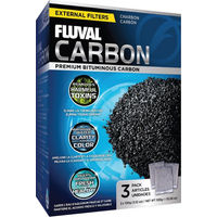 Produktbild von Fluval Aktivkohle Filtermedien für Fische 3 x 100 g - 3 x 100 g