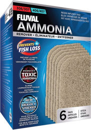 Fluval Ammoniak Entferner Wasseraufbereiter Filtermedien für Fisch Außenfilter 6er Pack - 6 x 500 g – Bild 1 von 5