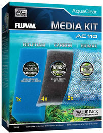 Fluval AquaClear AC110 Filtermedien-Set Filtermaterial für Fische – Bild 1 von 4