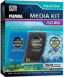 Fluval AquaClear AC20 Filtermedien-Set für Fischaquarien – Bild 1 von 5