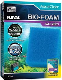 Fluval AquaClear Bio-Foam Filtereinsatz AC20 blauer Schaumstoff für Fischfilter – Bild 1 von 4