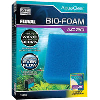 Produktbild von Fluval AquaClear Bio-Foam Filtereinsatz AC20 blauer Schaumstoff für Fischfilter