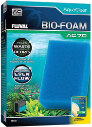 Produktbild von Fluval AquaClear Bio-Foam Filtereinsatz AC70 Blaue Filtermedien für Fischaquarien