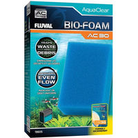 Produktbild von Fluval AquaClear Bio-Foam Filtereinsatz Schaumstoff für Fischfilter Blau
