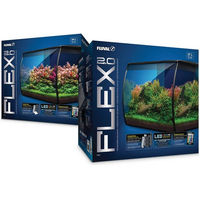 Produktbild von Fluval Aquarium Flex 2.0 Schwarz 57 Liter