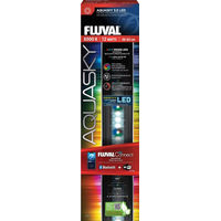 Produktbild von Fluval AquaSky LED 3.0 LED-Aufsetzleuchte Schwarz 12W 38-63 cm