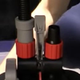 Fluval AquaStop Schlauchmuttern für Außenfilter Serie 106-406 aus Kunststoff Schwarz 2er Set – Bild 1 von 5