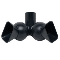 Produktbild von Fluval Ausgang Mundstück für Außenfilter FX5 und FX6 aus Kunststoff Schwarz - 1 Stk.