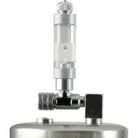 Produktbild von Fluval Bio CO2 Blasenzähler aus Glas in Transparent und Silber