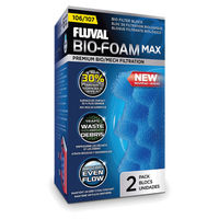 Produktbild von Fluval Bio Foam MAX 107 Schaumstofffilter für Fisch Außenfilter 2er Pack Blau