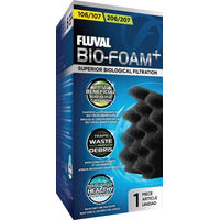 Produktbild von Fluval Bio Foam Plus feine Schaumstoffpatrone für Fisch Außenfilter 104 105 106 107 204 205 206 207