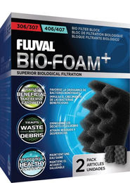 Fluval Bio Foam Plus feine Schaumstoffpatronen für Fisch Außenfilter 2er Pack – Bild 1 von 6