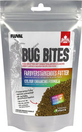 Fluval Bug Bites Fischfutter für Tropenfische mit Insekten und Lachs, farbverstärkendes Granulat, 125 g - 125 g – Bild 1 von 7