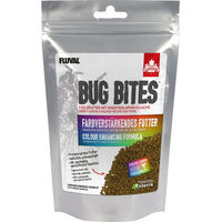 Produktbild von Fluval Bug Bites Fischfutter für Tropenfische mit Insekten und Lachs, farbverstärkendes Granulat, 125 g - 125 g