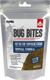 Fluval Bug Bites Fischfutter für tropische Süßwasserfische mit Insekten als Granulat 125 g - 125 g – Bild 1 von 9