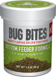 Fluval Bug Bites Fischfutter Granulat mit Insekten und Lachs für Bodenfische 45 g - 45 g – Bild 1 von 7