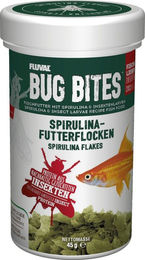 Fluval Bug Bites Spirulina Flakes Fischfutter für Süßwasserfische mit Garnele 250 ml - 250 ml – Bild 1 von 6